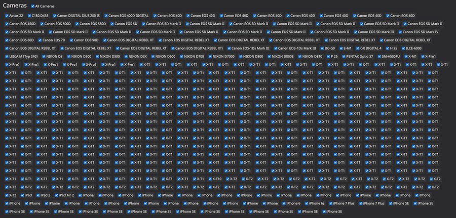 Lightroom Dashboard