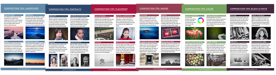 Composition PhotoTips Cards